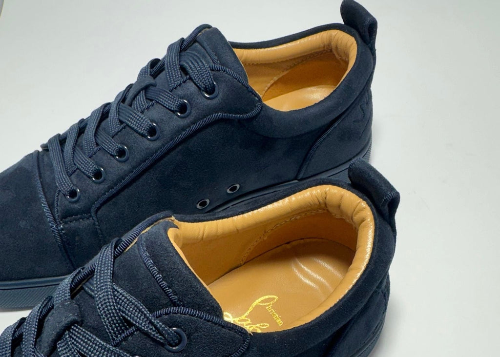 Christian Louboutin | Navy Blue Embroidery