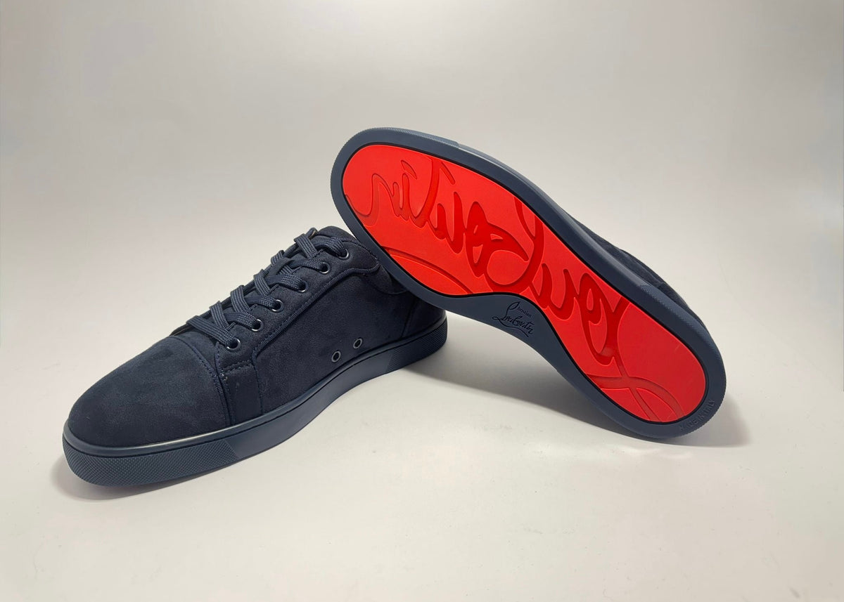 Christian Louboutin | Navy Blue Embroidery