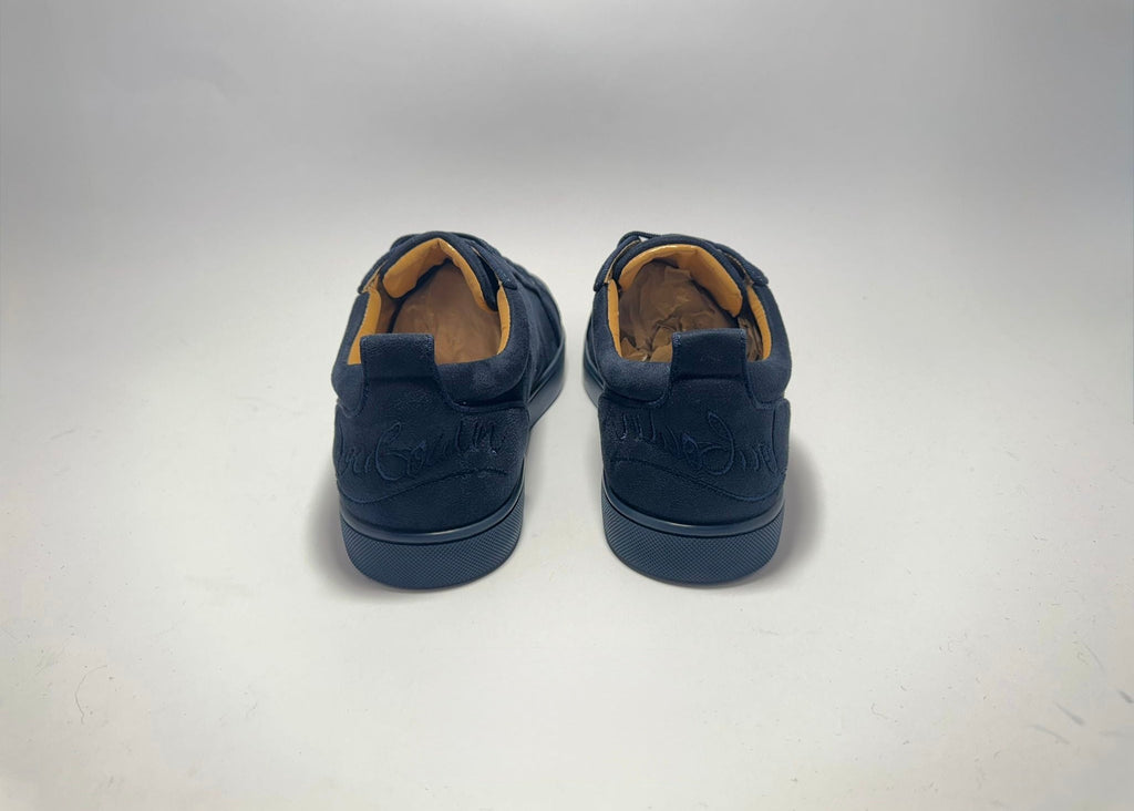 Christian Louboutin | Navy Blue Embroidery