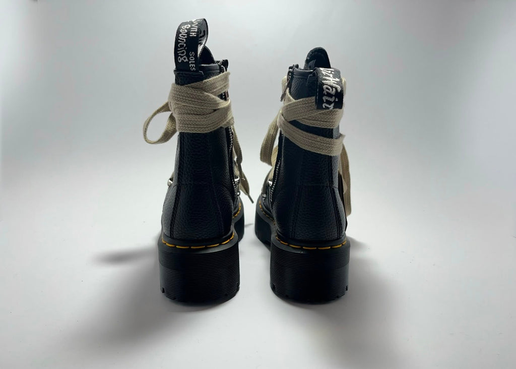 Dr. Martens x Rick Owens | Quad Sole Pentagram Jumbo Lace Boots