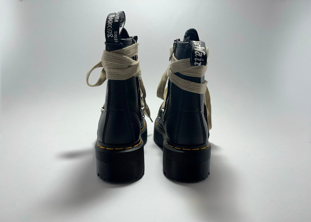 Dr. Martens x Rick Owens | Quad Sole Pentagram Jumbo Lace Boots