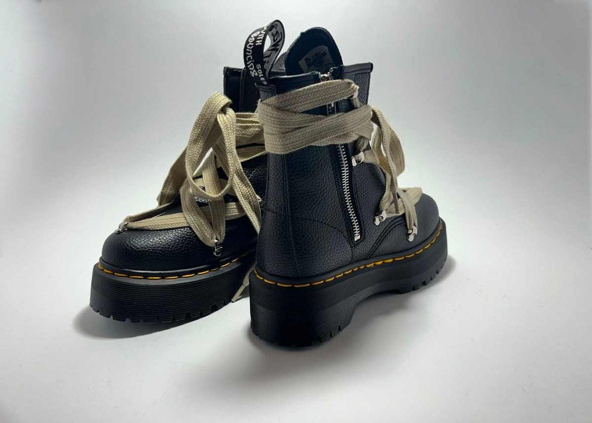 Dr. Martens x Rick Owens | Quad Sole Pentagram Jumbo Lace Boots