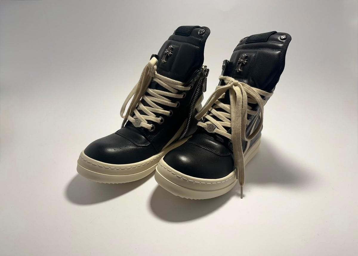 Rick Owens x Chrome Hearts | Geobaskets Black