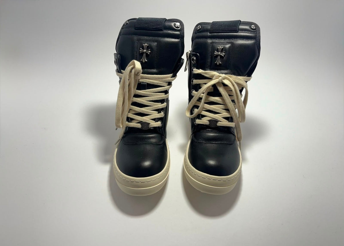 Rick Owens x Chrome Hearts | Geobaskets Black