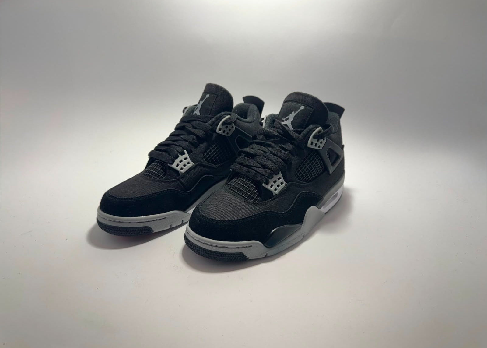 Air Jordan 4 | Black Canvas
