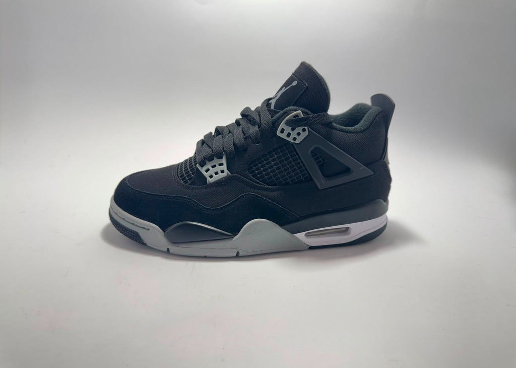Air Jordan 4 | Black Canvas