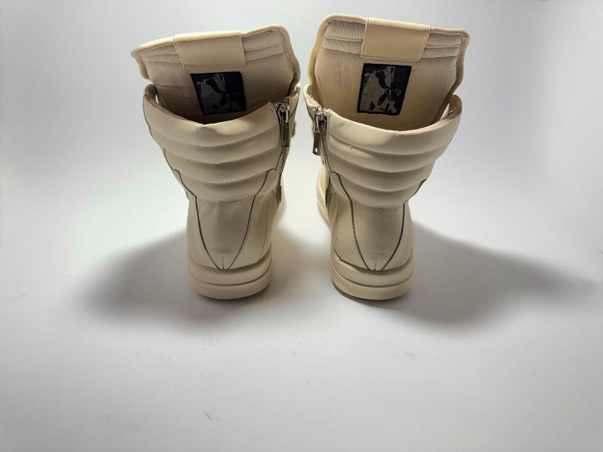 Rick Owens | Geobaskets White Jumbo Lace