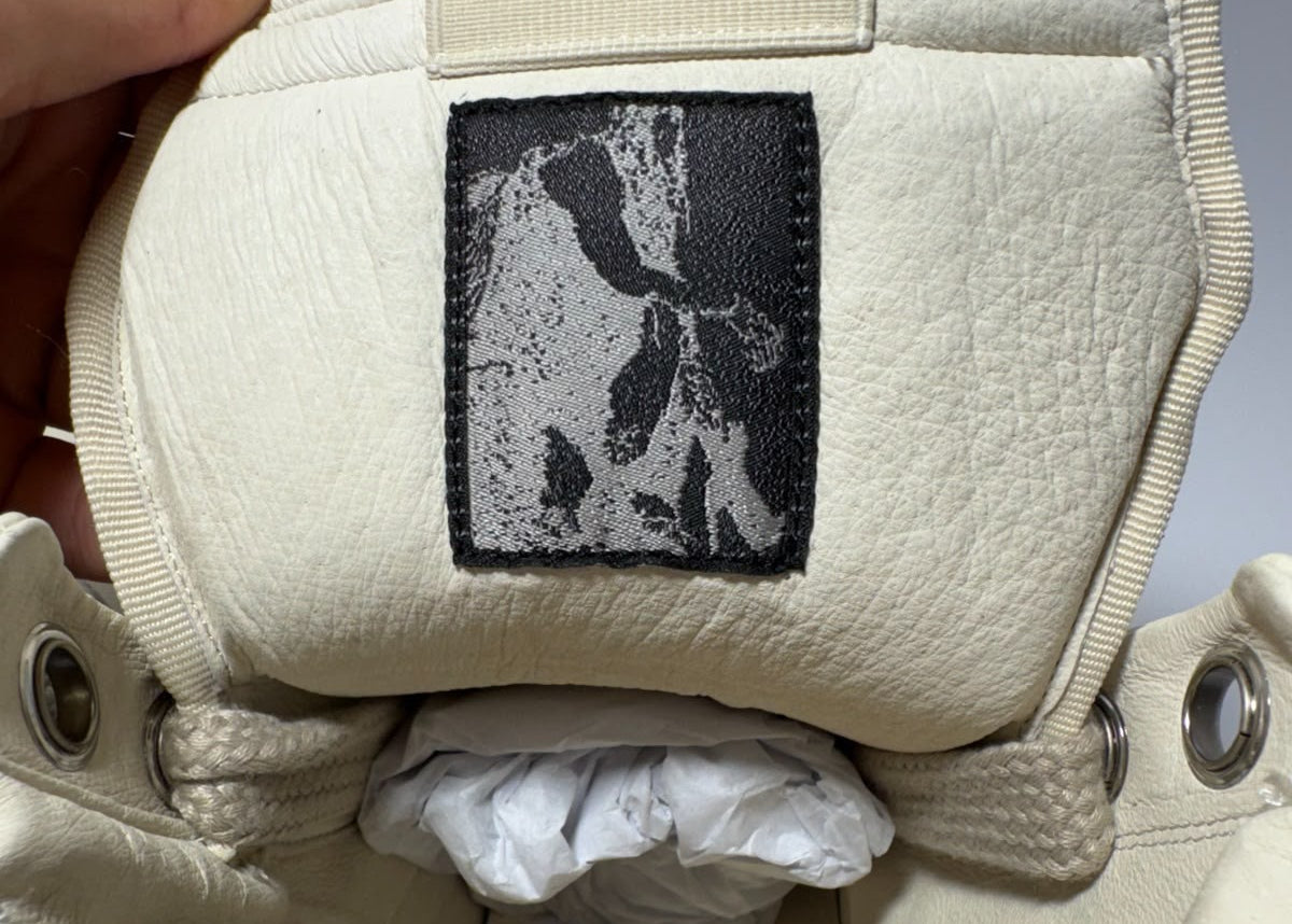 Rick Owens | Geobaskets White Jumbo Lace
