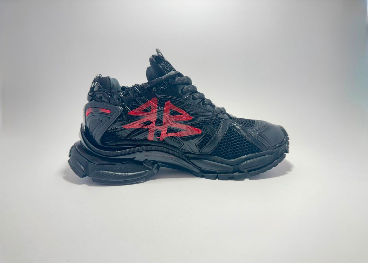 Balenciaga | Runner Graffiti Black Red