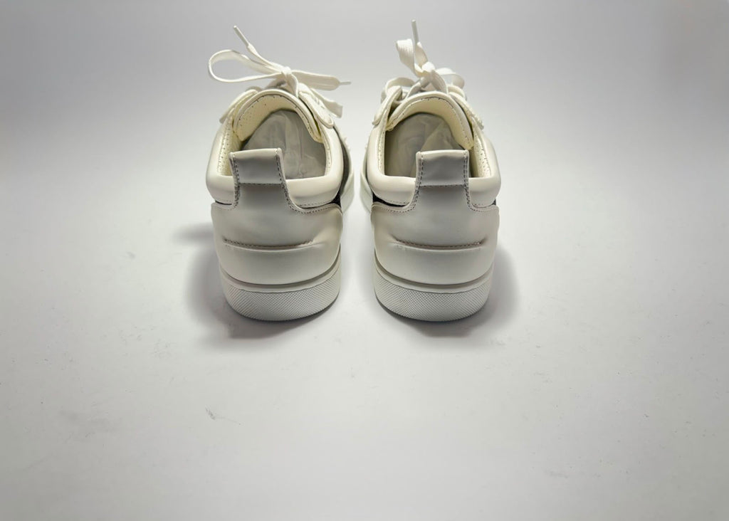 Christian Louboutin | Louis Junior Spikes White Black