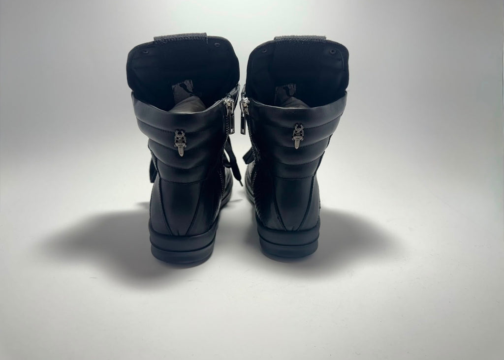 Rick Owens x Chrome Hearts | Snake Skin Geobaskets