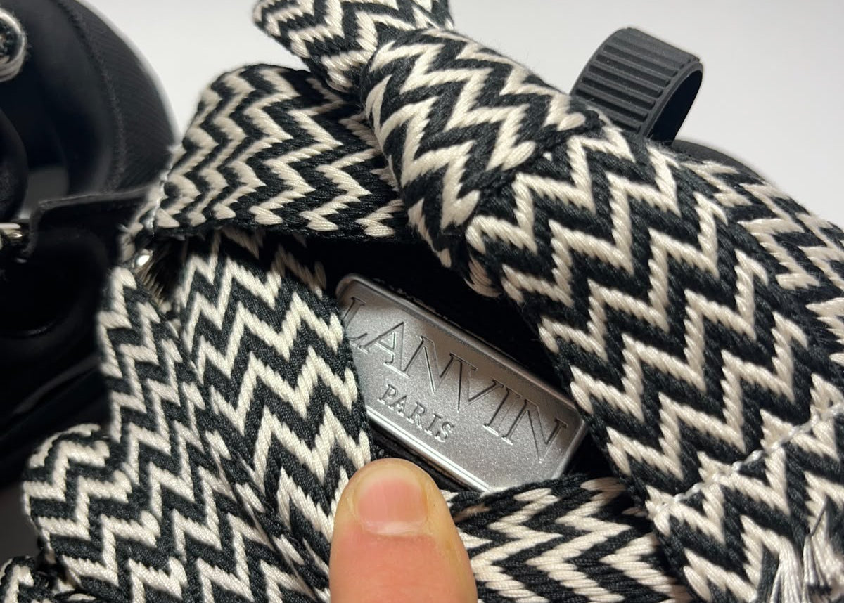 Lanvin | Curb Oreo Black