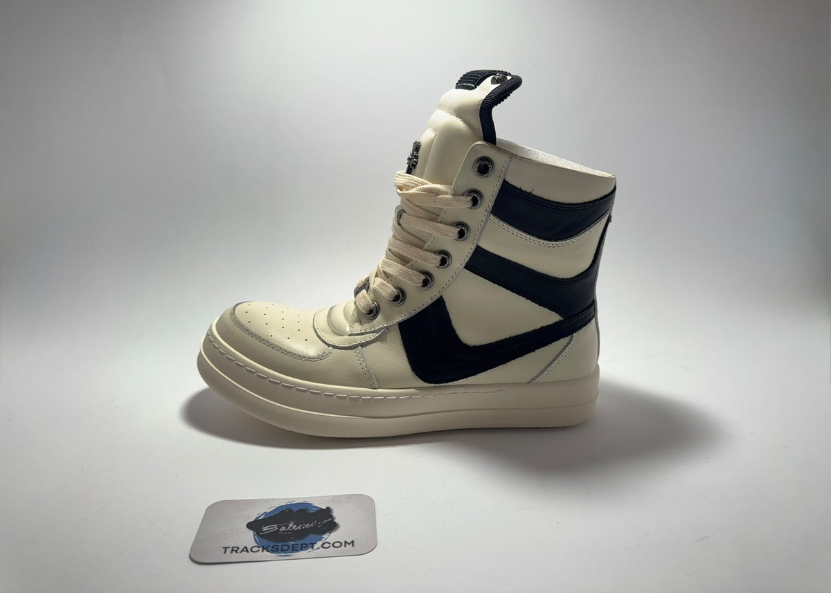 Rick Owens x Chrome Hearts | Geobaskets White
