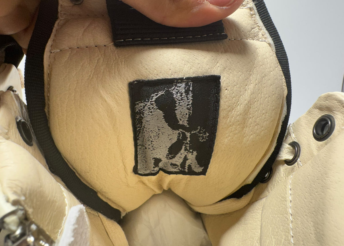 Rick Owens x Chrome Hearts | Geobaskets White
