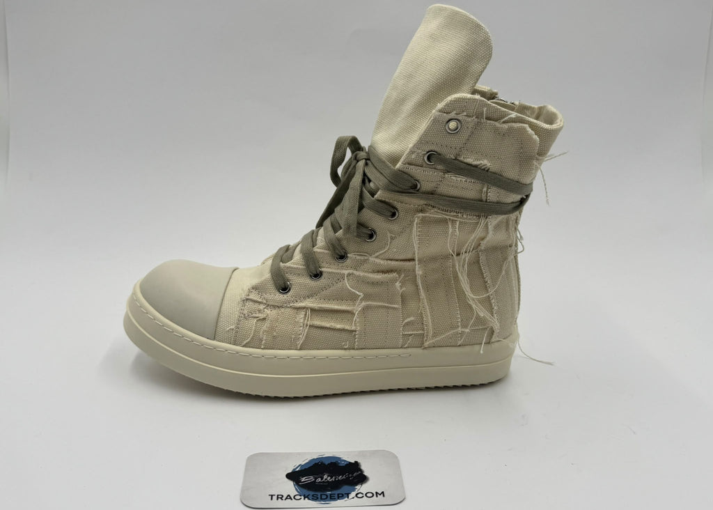 Rick Owens | Slashed White