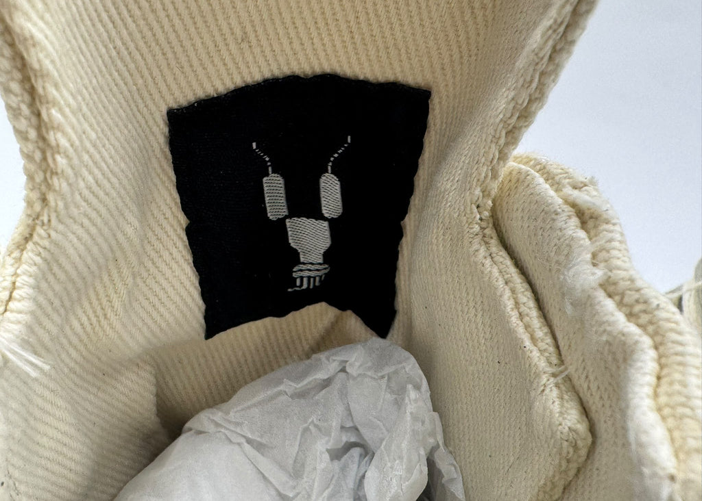 Rick Owens | Slashed White