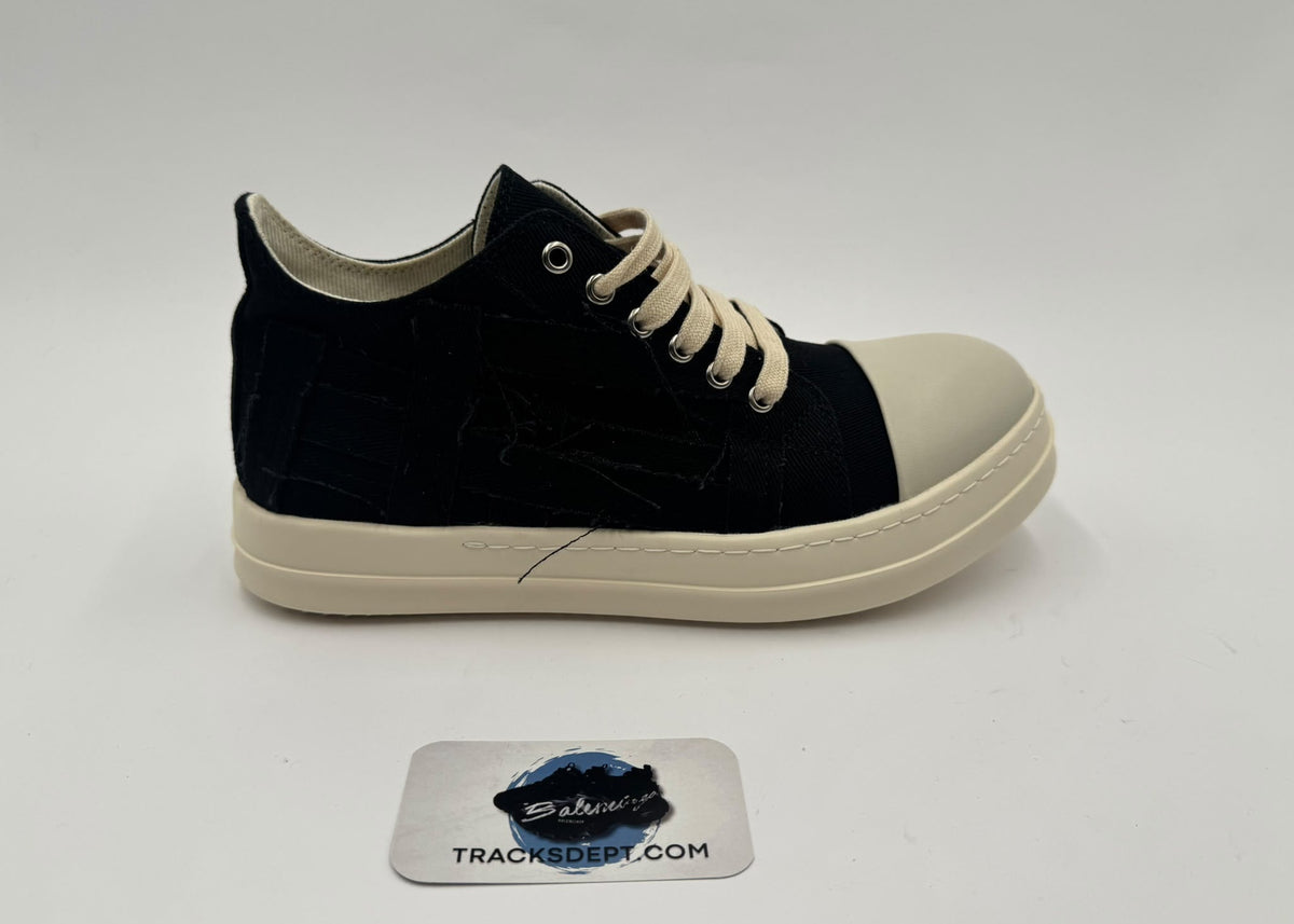 Rick Owens | Slashed Black Low