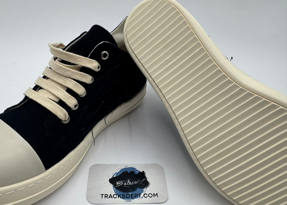 Rick Owens | Slashed Black Low