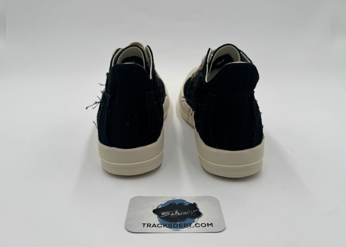 Rick Owens | Slashed Black Low