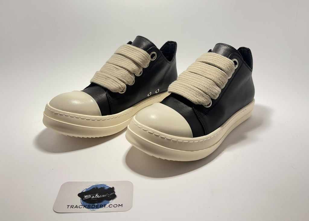 Rick Owens | Jumbo Laces Leather Low Top