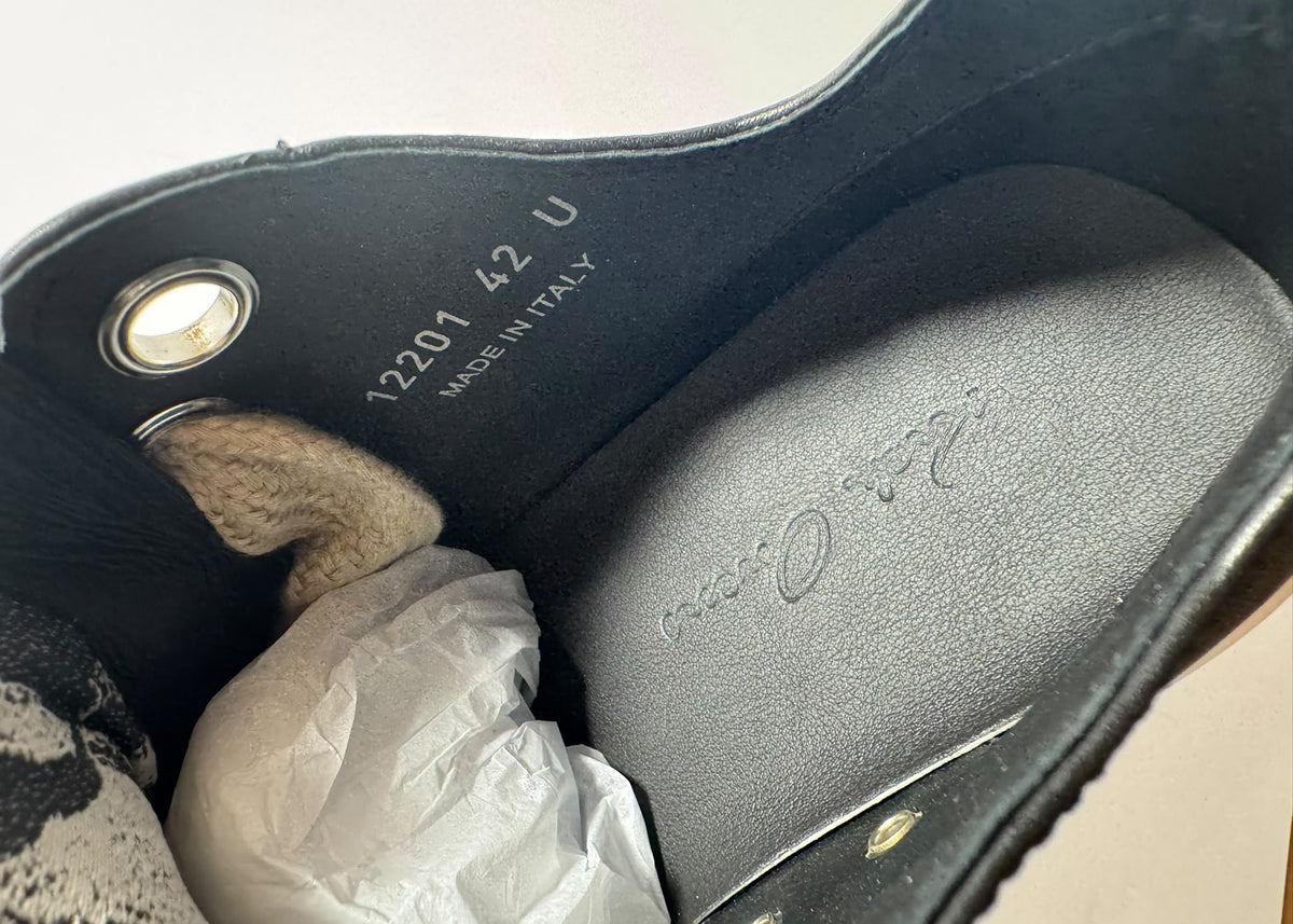 Rick Owens | Jumbo Laces Leather Low Top