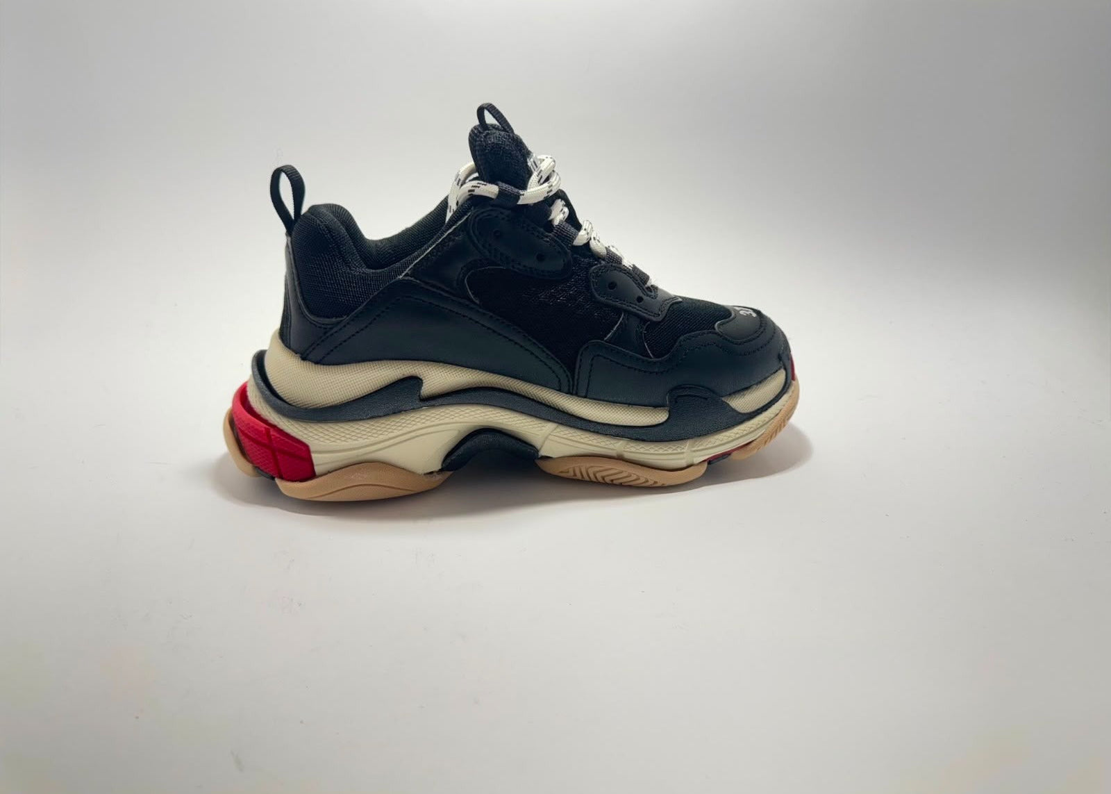 Balenciaga | Triple S Black White Red