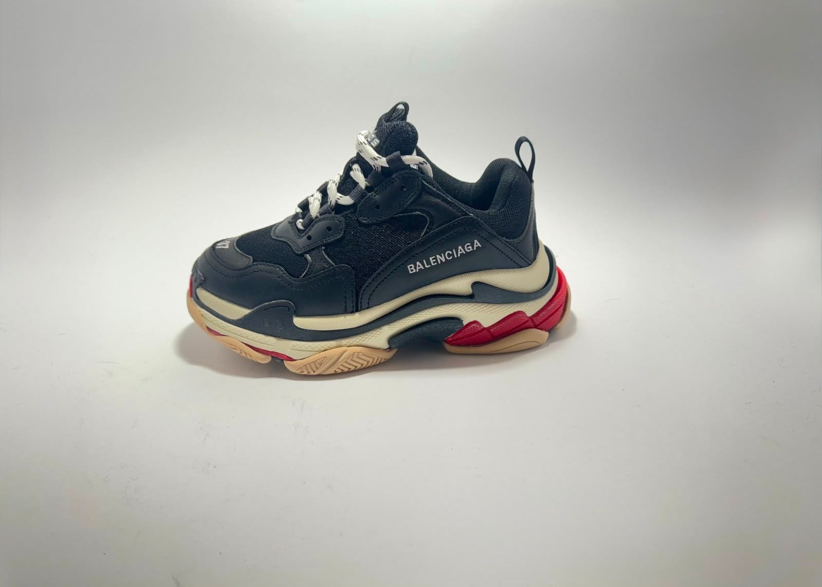 Balenciaga | Triple S Black White Red